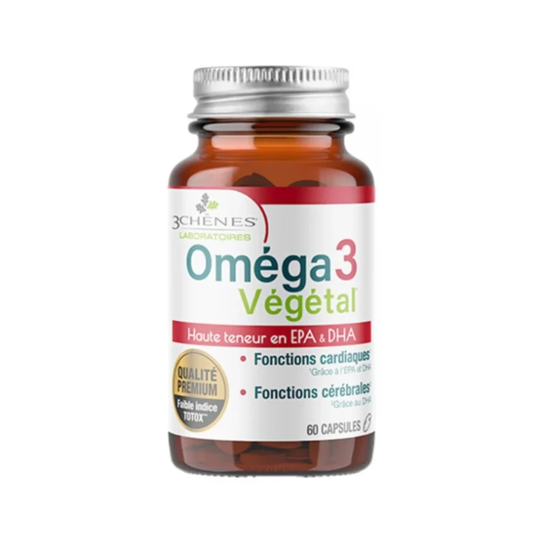 3 Chenes Omega 3 Végétal 60 capsule