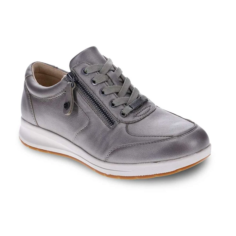 Boston Zip Casual Sneaker - Slate