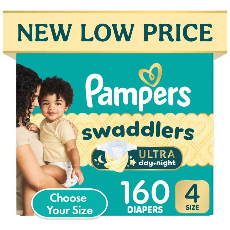 Swaddlers Ultra Diapers, Sizes Newborn-8:- Size 4