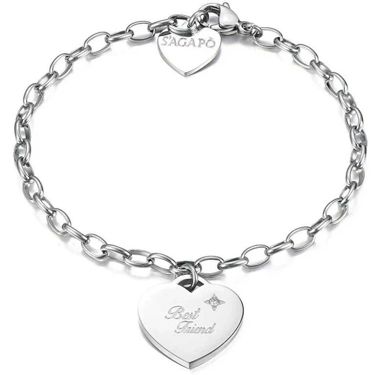 Steel Bracelet Be My Best Friend Forever Sbm13