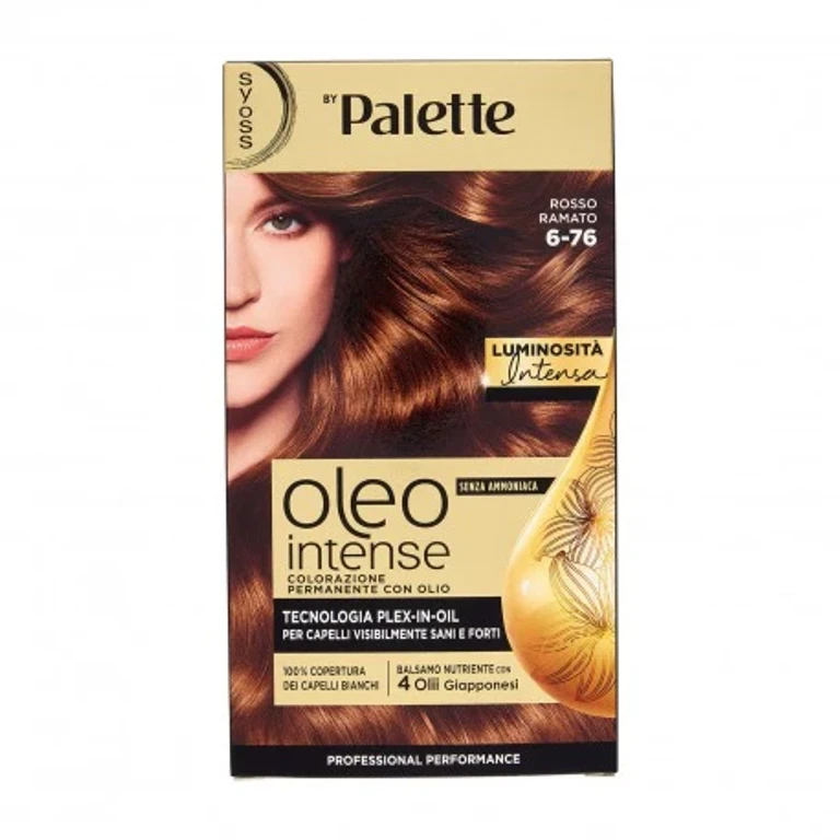 Oleo Intense Ammonia-Free Permanent Coloring With Copper Red Oil 6-76