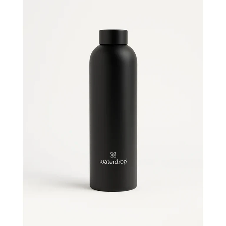 Thermo Steel Stainless Steel Water Bottle Color Black Matt 600 ml