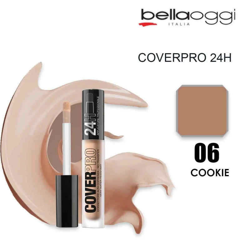 cover pro 24h high coverage concealer cookie