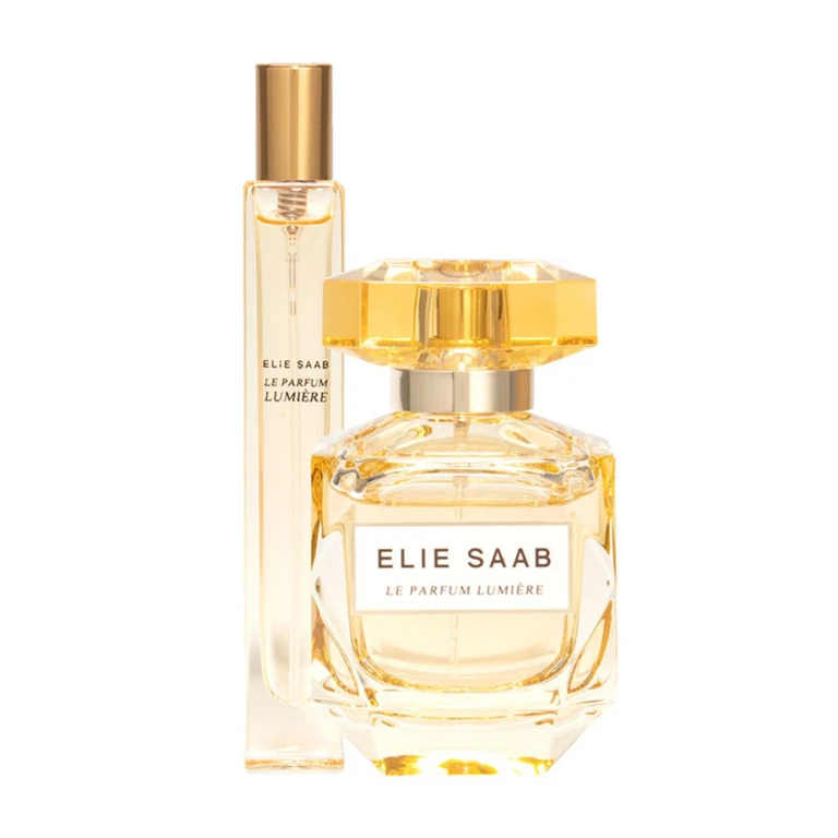 Set Elie Saab: Le Parfum Lumiere Eau De Parfum for women 50 ml + Le Parfum Lumiere Eau De Parfum for women 10 ml