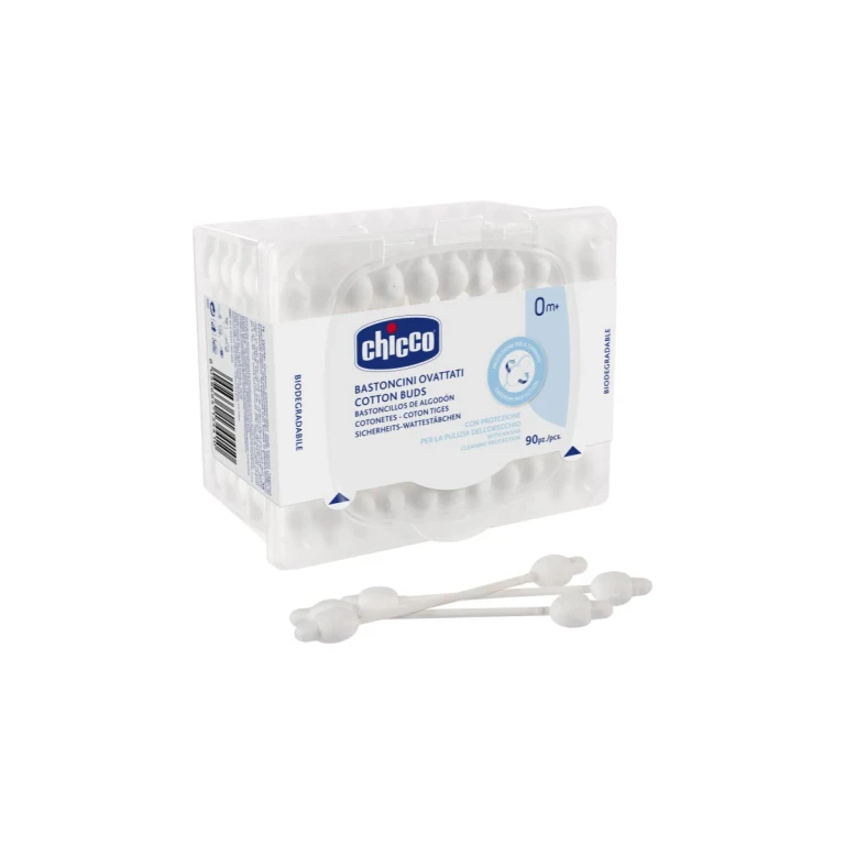 Hygiene cotton buds for newborns 0m+ 90 pcs