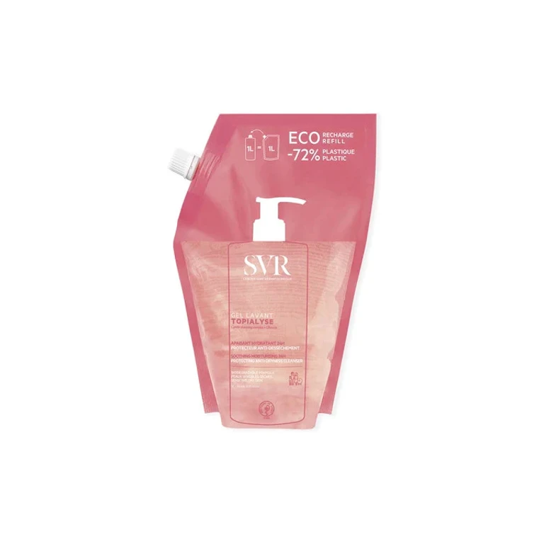 Topialyse Moisturizing Cleansing Gel 24 hours Eco-refill 1L