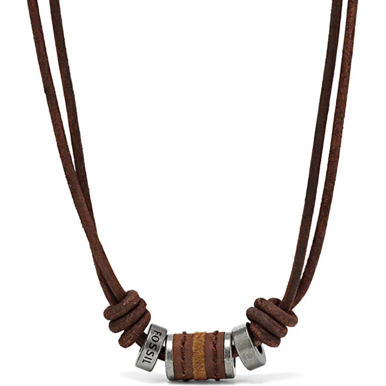 Men's Leather Necklace Jf00899797