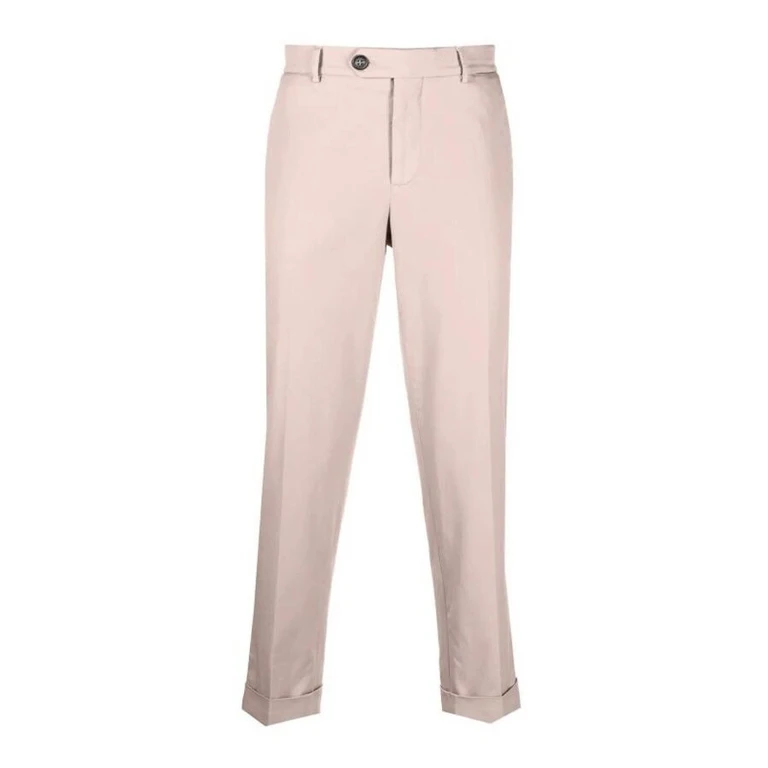 Light Beige Tailored Trousers