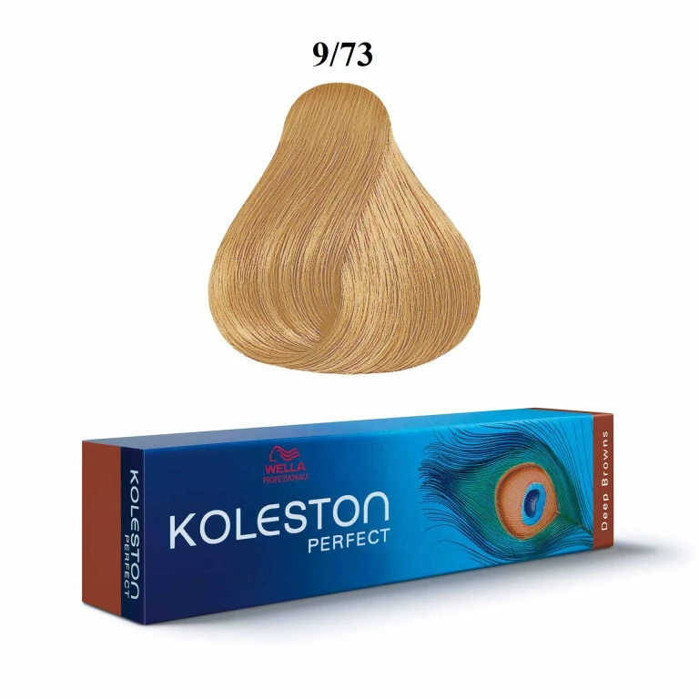 Professionals Koleston Perfect Permanent Hair Color 9/73 Bright Blonde Golden Brown 60 ml