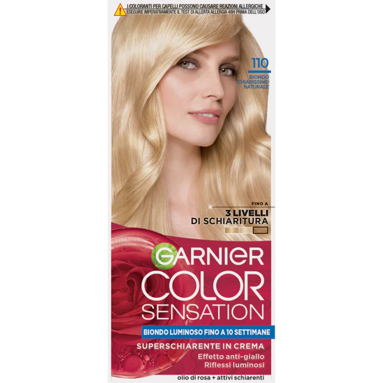 Color Sensation Colorazione Crema Permanente 110 Biondo Molto Chiaro Naturale
