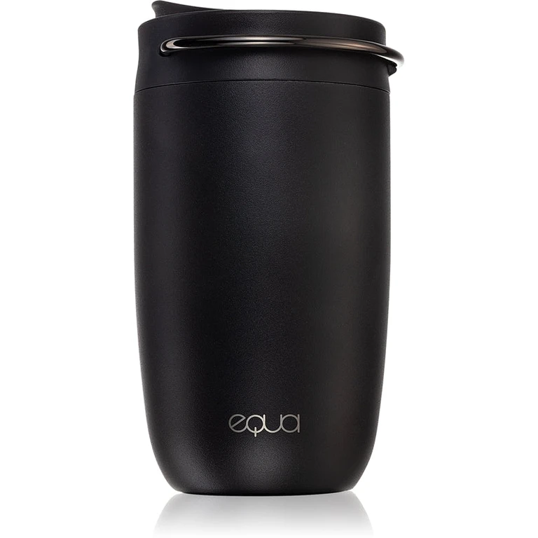 Black thermos cup 300 ml