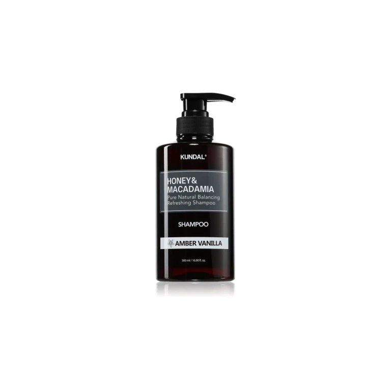 honey & Macadamia and amber vanilla shampoo naturale for damaged and dry hair 500 ml