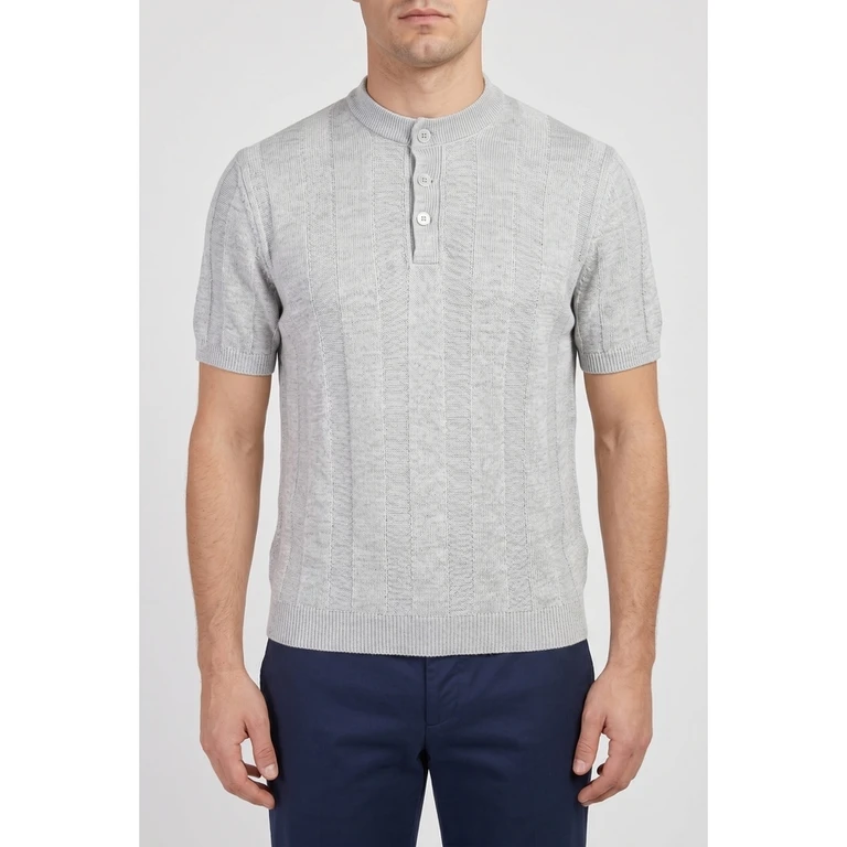 Light Grey Linen Sweater