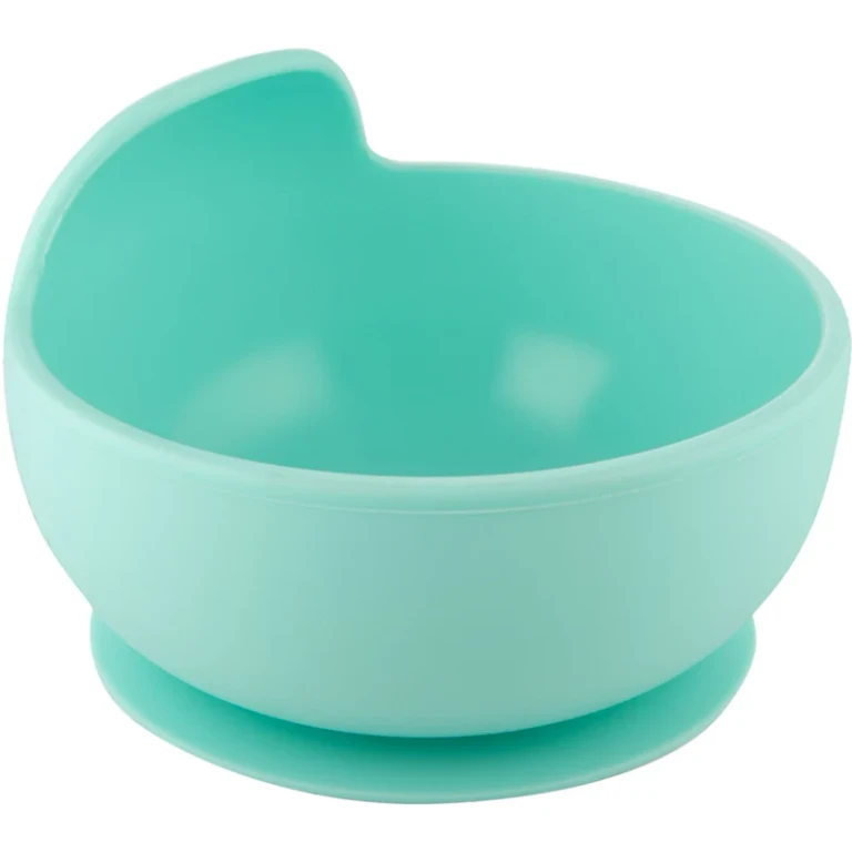Suction bowl bowl with suction cup turquoise 330 ml