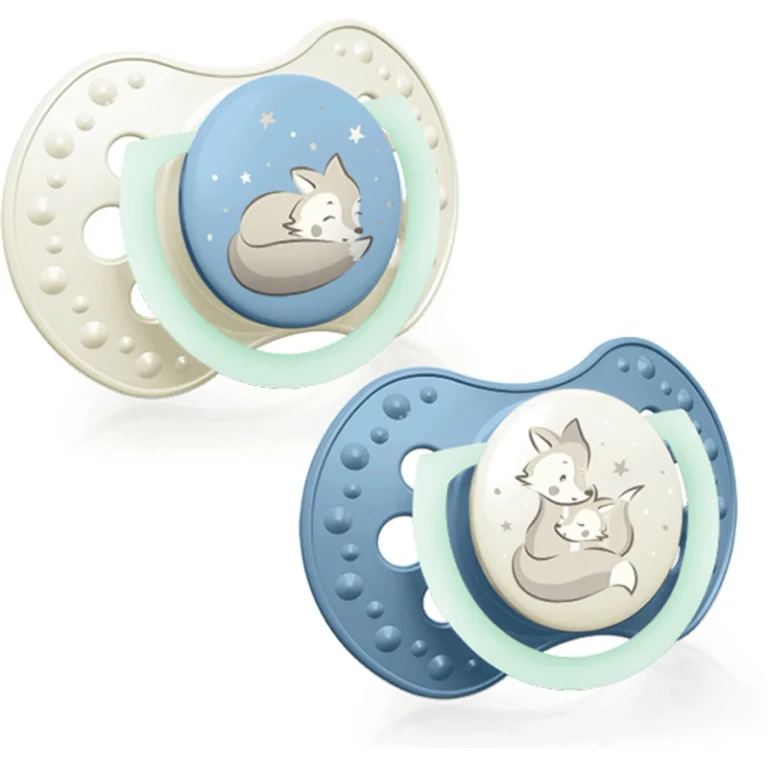 NIGHT&DAY baby pacifier 18 m+ 2 pieces