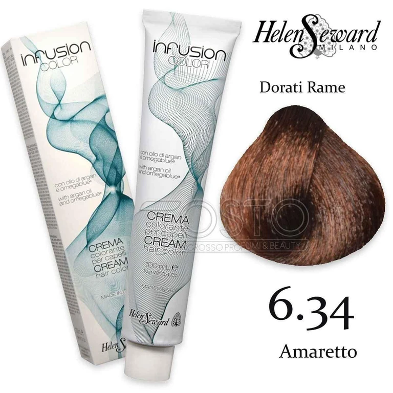 Infusion Color 100ml Loiro cobre dourado escuro