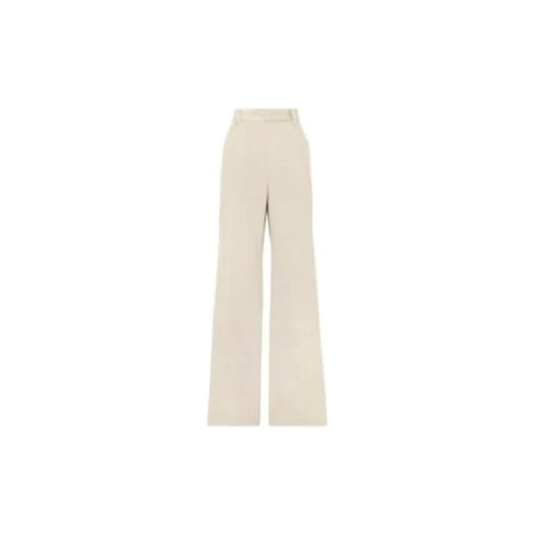 Wolight Beige Wide Leg Trousers