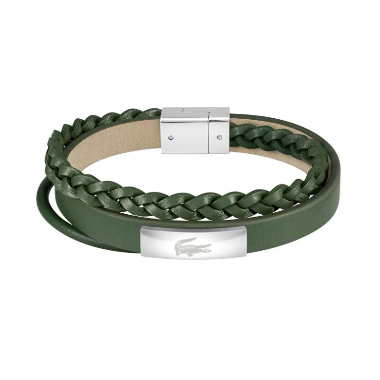 Leather Bracelet Verde Fusion 2040319