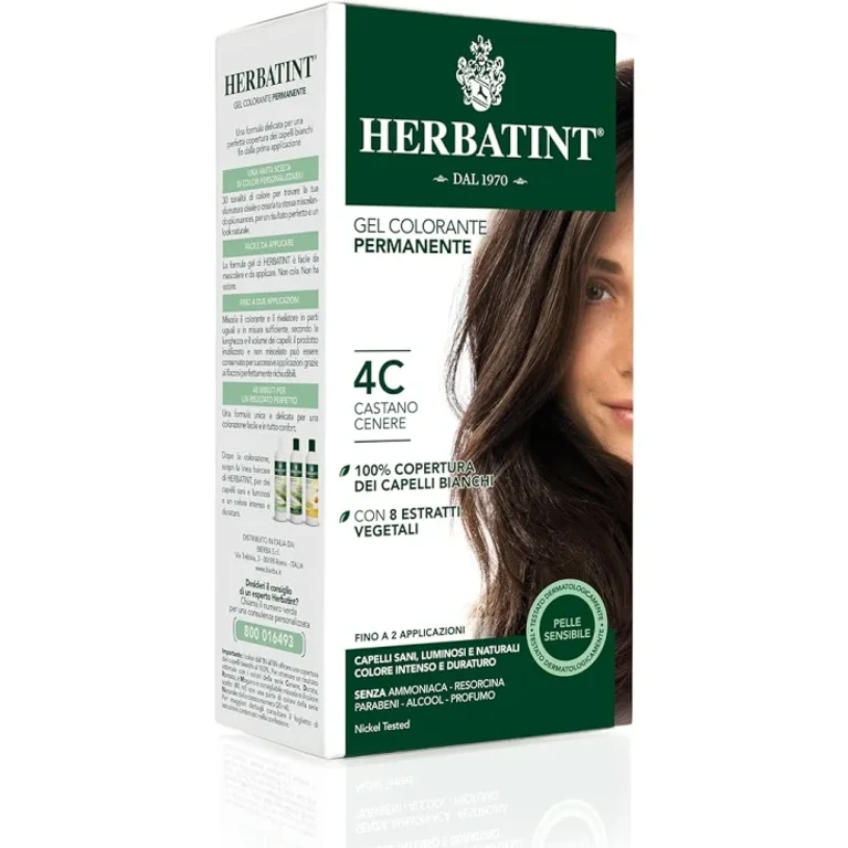 Permanent Color Gel 4C Ash Brown Herbatint