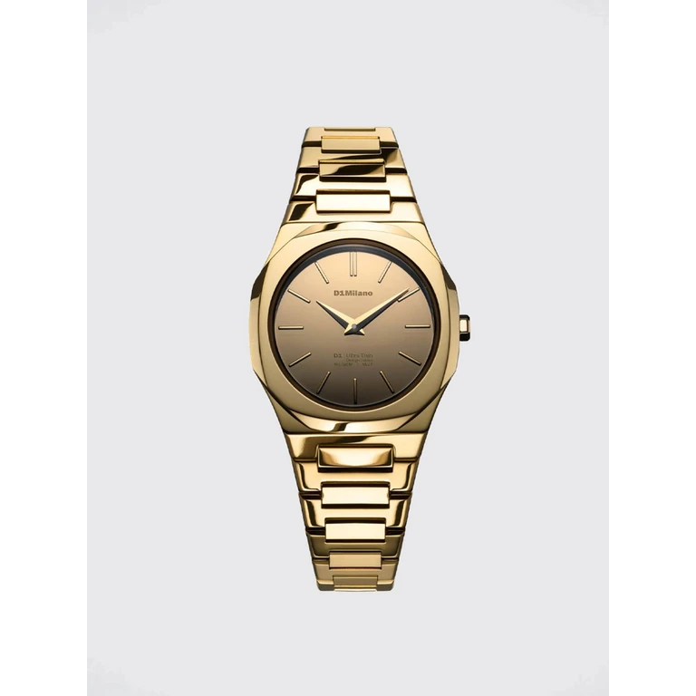 Gold Gleam Stainless Steel Quartz Watch with Anti-Reflective Glass (D1UTBL40GOLDGLEAM)