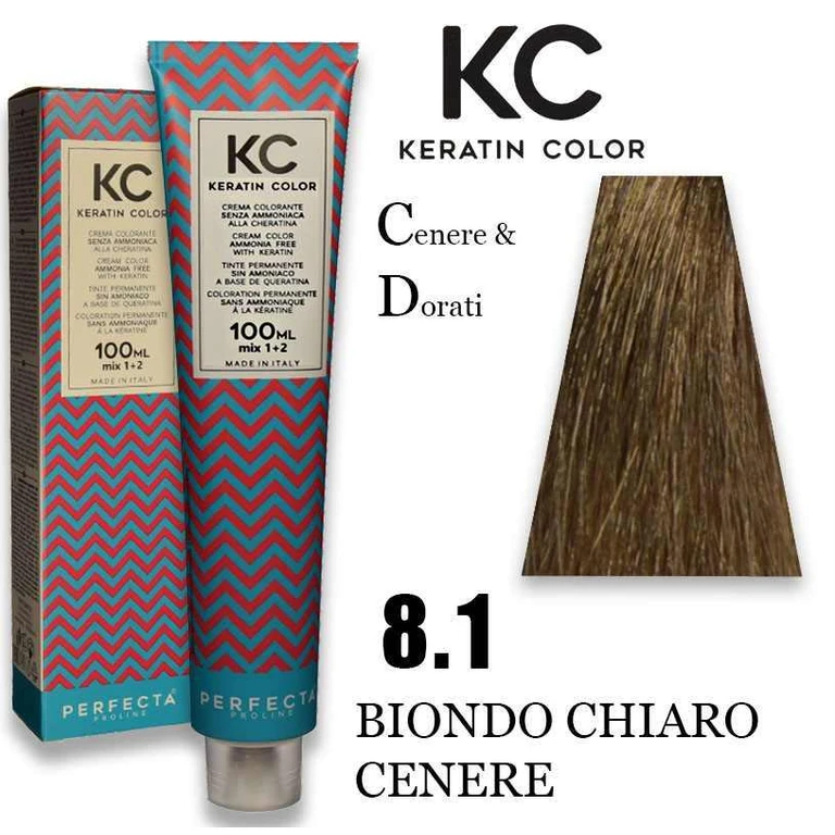 Keratin Color Cream KC 100 ml