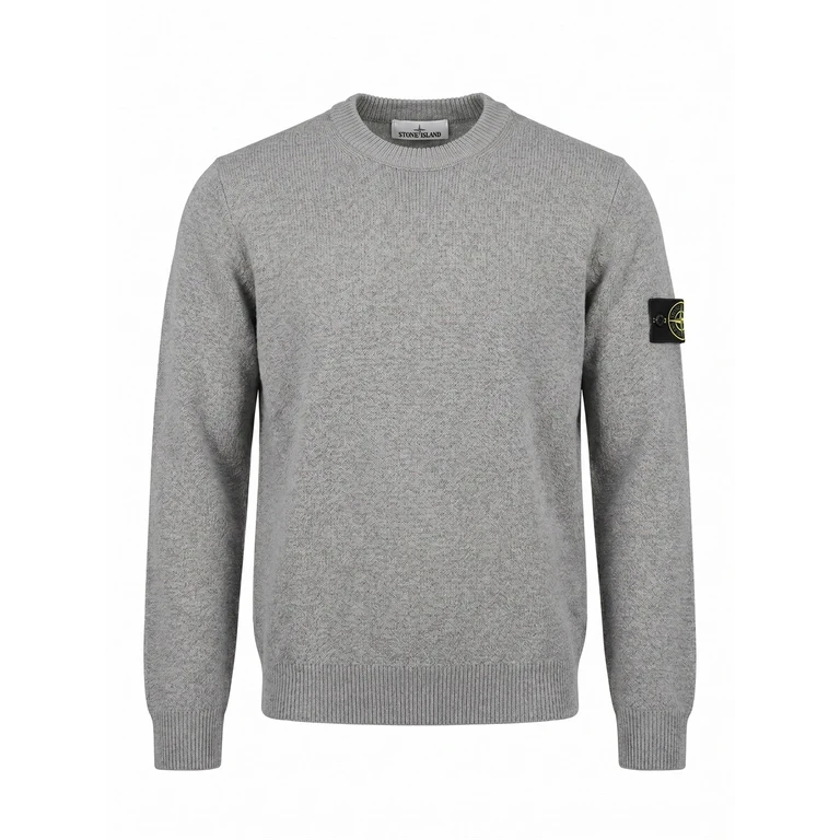 Textured Stitch Crew Neck