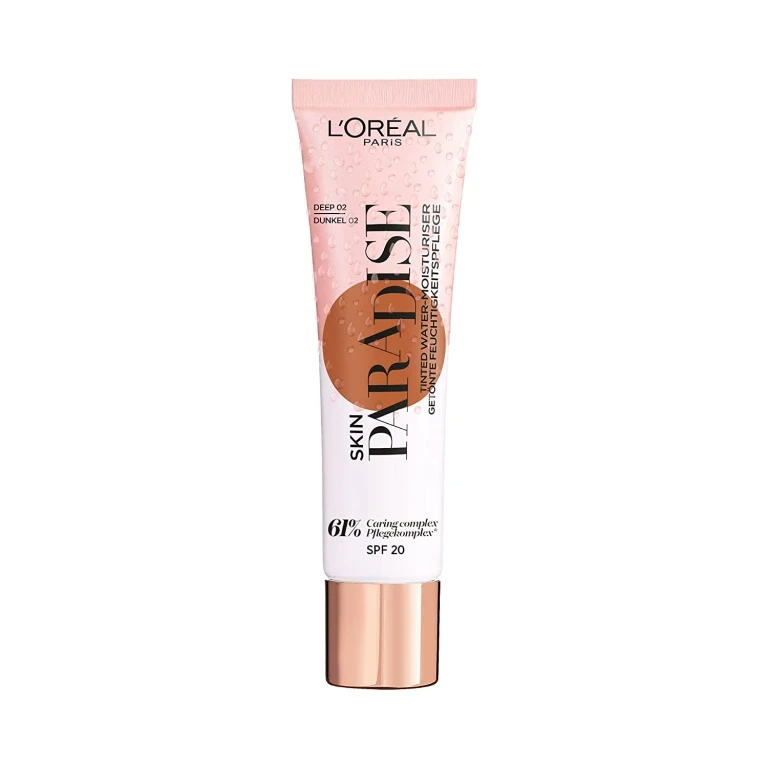 L'Oreal Paris, Skin Paradise, Aloe Vera, Moisturizing, Water Cream, for the Face, SPF 20, 02, Deep, 30 ml