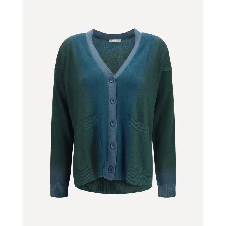 Ombré Cardigan with pockets Female L