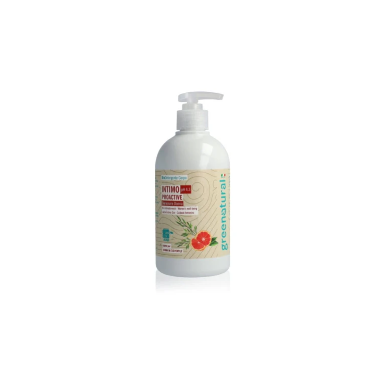 Proactive Ph 4.3 Bio Gel For Hygiene Intima With Soothing Grapefruit and Aloe Vera Effect 500 Ml
