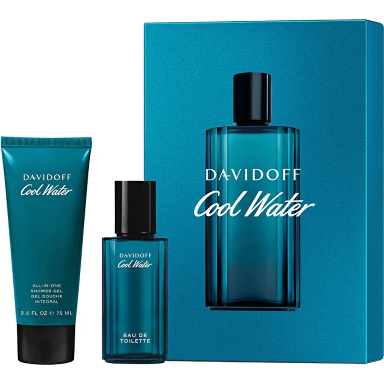 Cool Water Men - EDT 40 ml + shower gel 75 ml