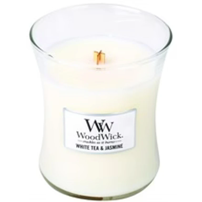 White tea and jasmine jar (white tea and jasmine) - Scented candle - 85.0 g