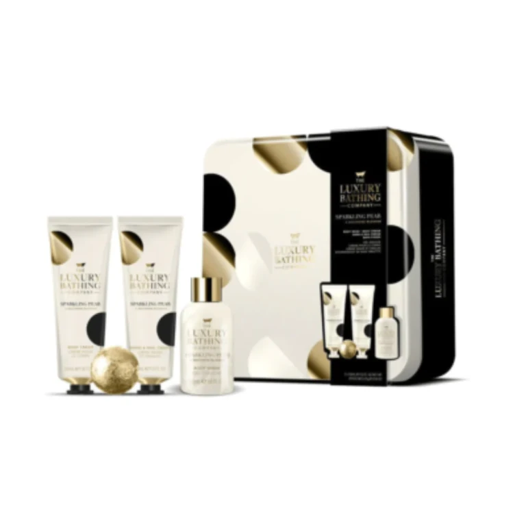 Body care set sparkling pears (pears and nectarine flowers)