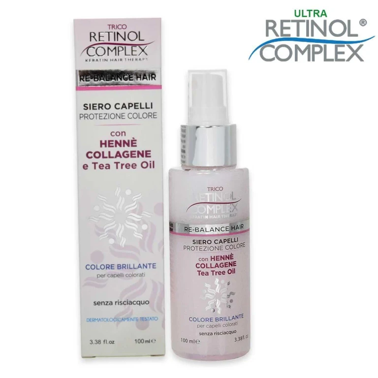 100 Ml Color Protection Serum With Henna & Collagen