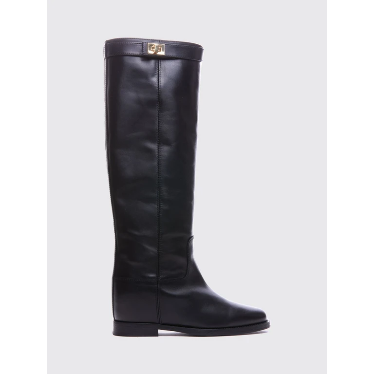 Flat Ankle Boot Woman color Black (3807NERO)