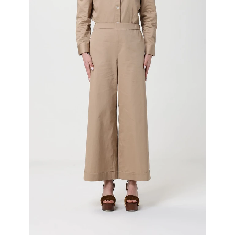 Cotton Cropped Trousers (2616131037600012)