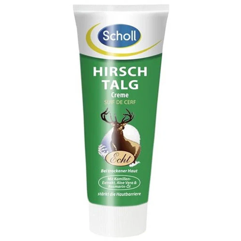 Kruidencreme voor droge huid van voeten en handen Hirsch Talg 100 ml