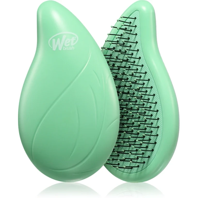 Go Green Palm hair brush green
