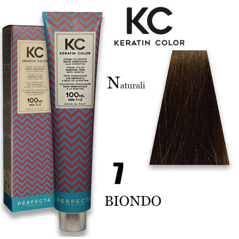 Kc Keratin Coloring Cream 100 ml 7