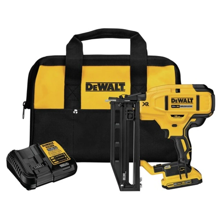 20V MAX XR 16 Ga. Cordless Straight Finish Nailer Kit