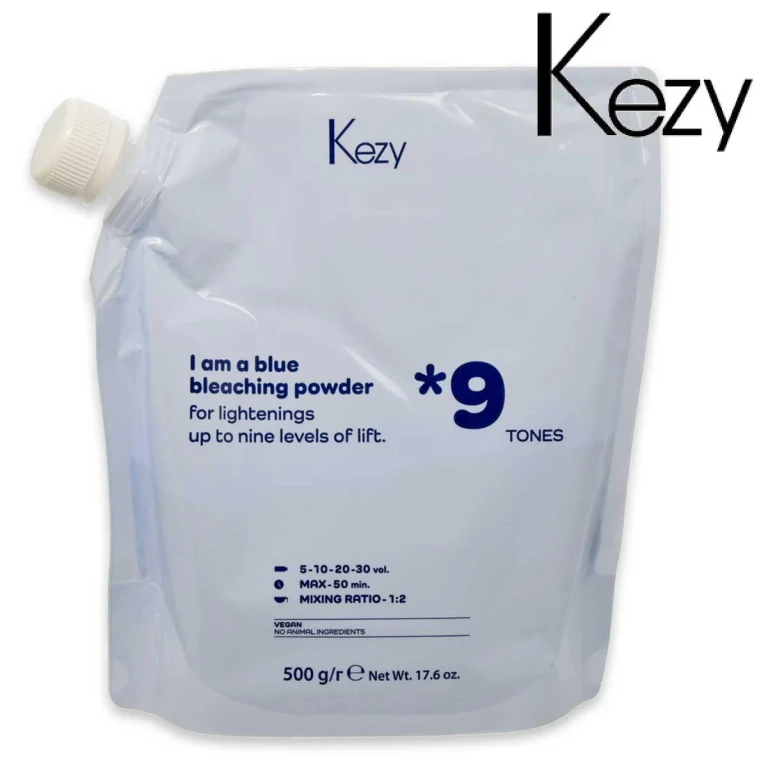 blue bleaching powder - 9 tones 500gr