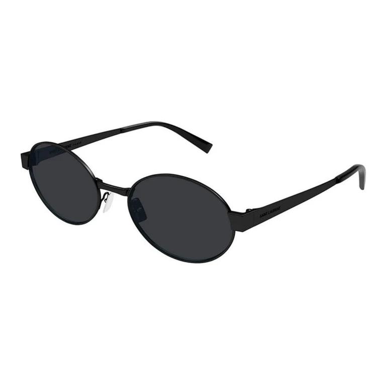 Saint Laurent Ladies Black Round Sunglasses SL692 001