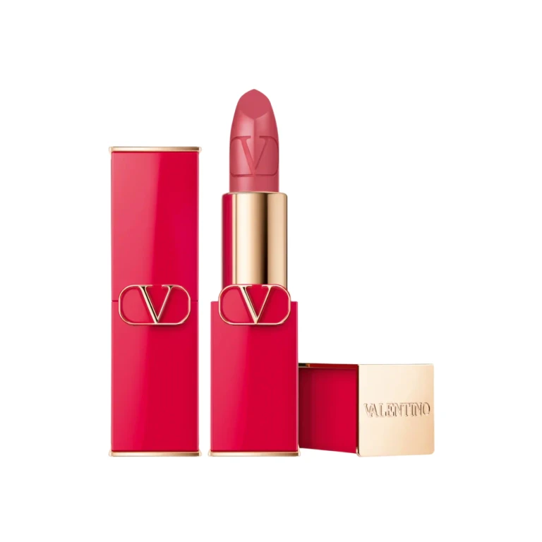 Red Satin Finish Cream Lipstick 104R Refillable 3.5g
