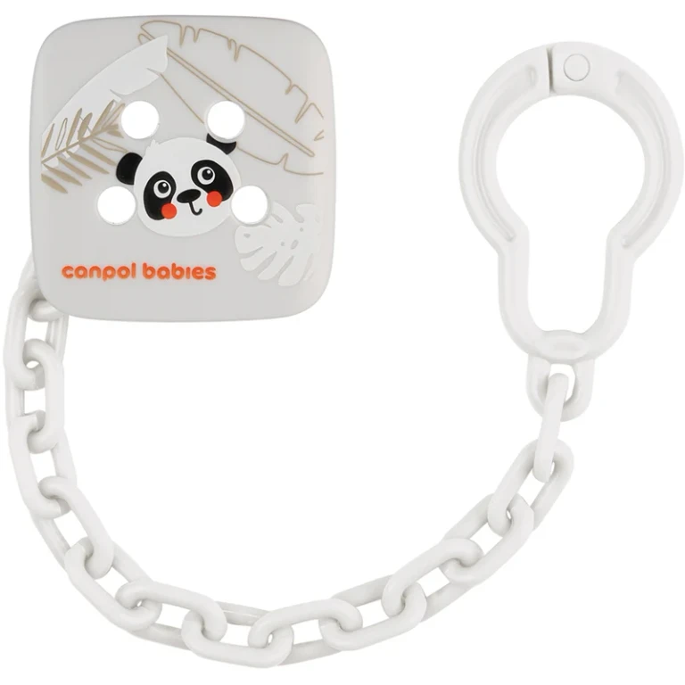 BabiesBoo Soothers Holder Panda Pacifier Chain