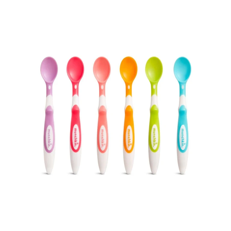 Soft Tip Infant Spoons teaspoon 6 pieces