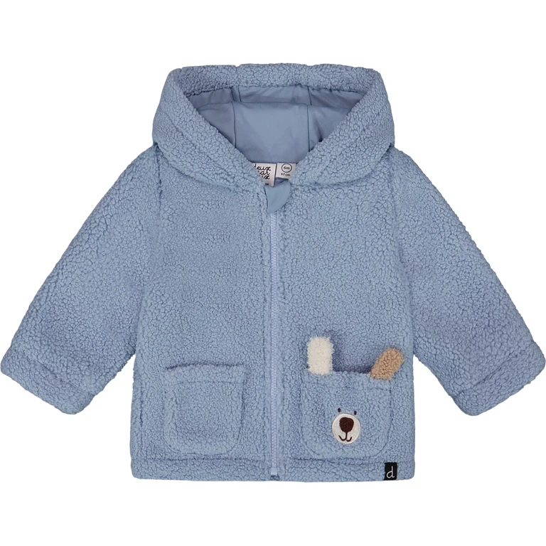 Plush Hooded Jacket - Baby Boy