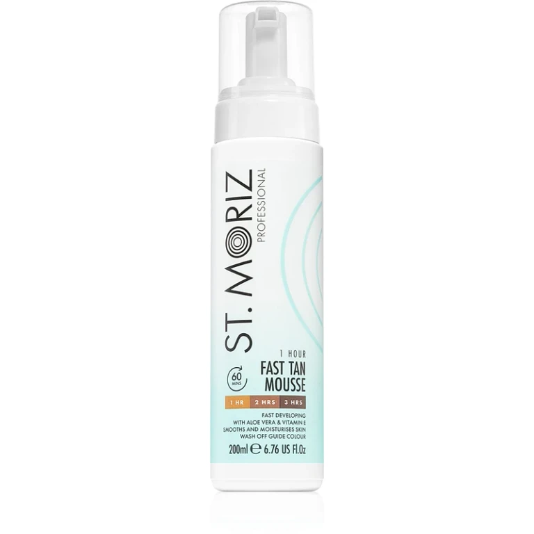 Fast self-tanning mousse for a quick tan 200 ml