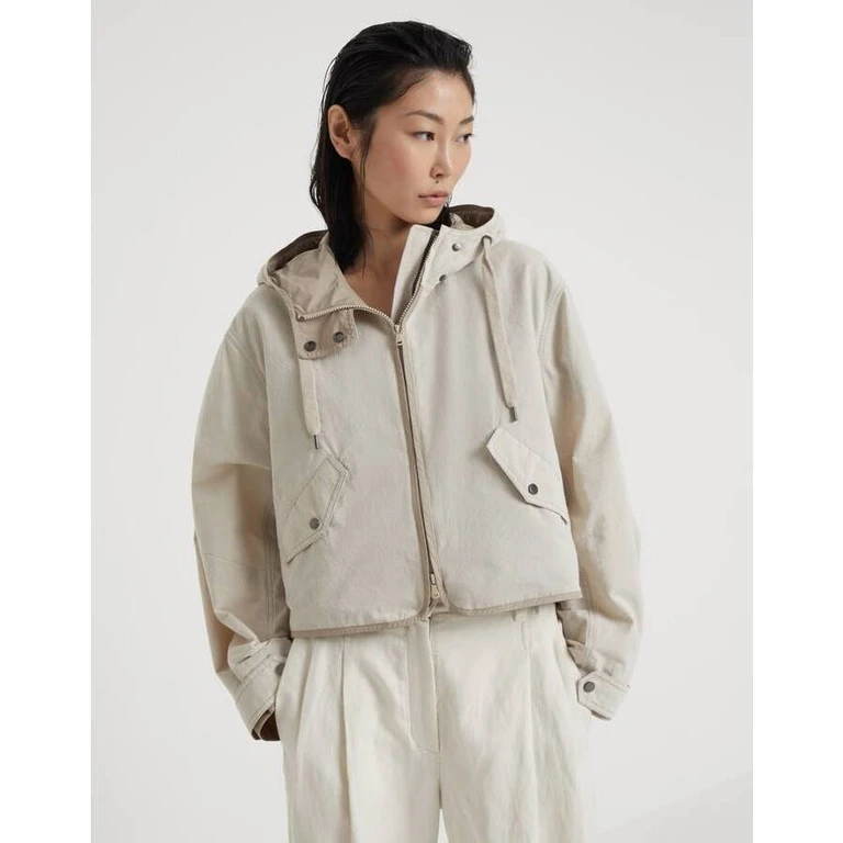 Wolight Beige Cotton Jacket