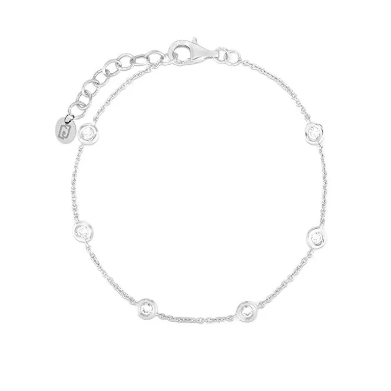 Liu Jo Stainless Steel Bracelet Without Tempo With Zirconia Essential Lj2470