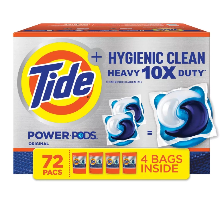 Hygienic Clean Power PODS Laundry Detergent Pacs, Original, 72 ct.