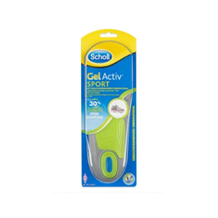 Gel Insoles for Women's Gel Activ Sport Shoes 1 Unique Pair